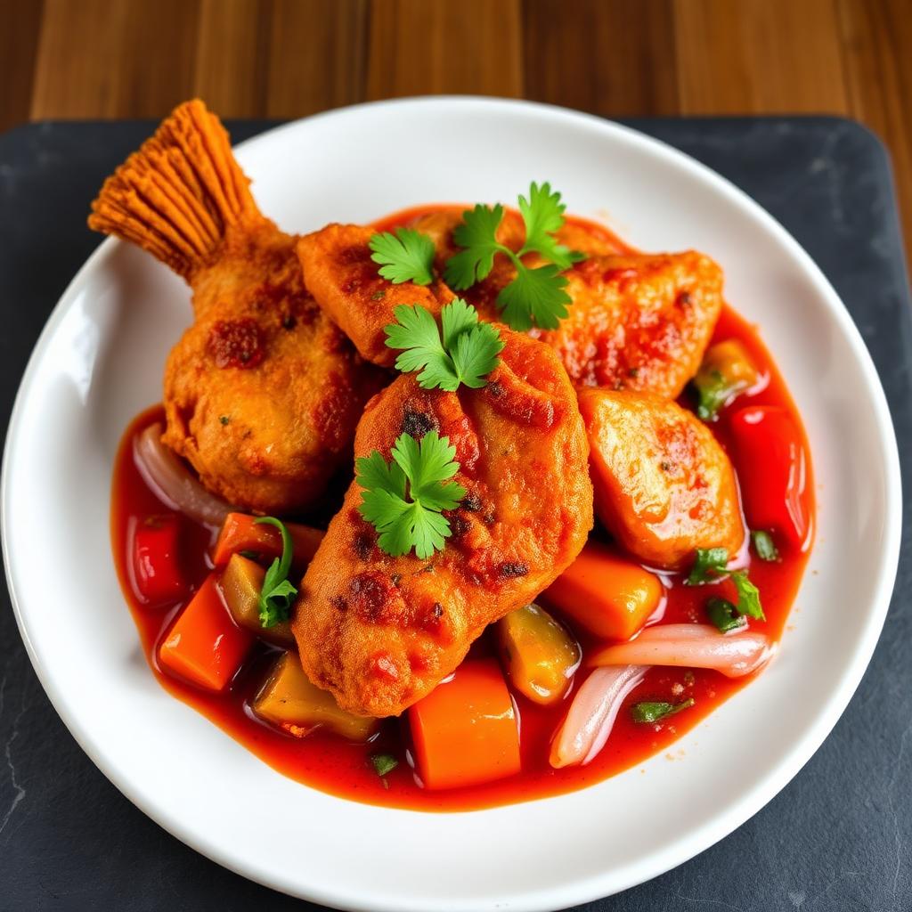 Authentic Apollo Fish at Madhuri Restaurant, Narasapuram