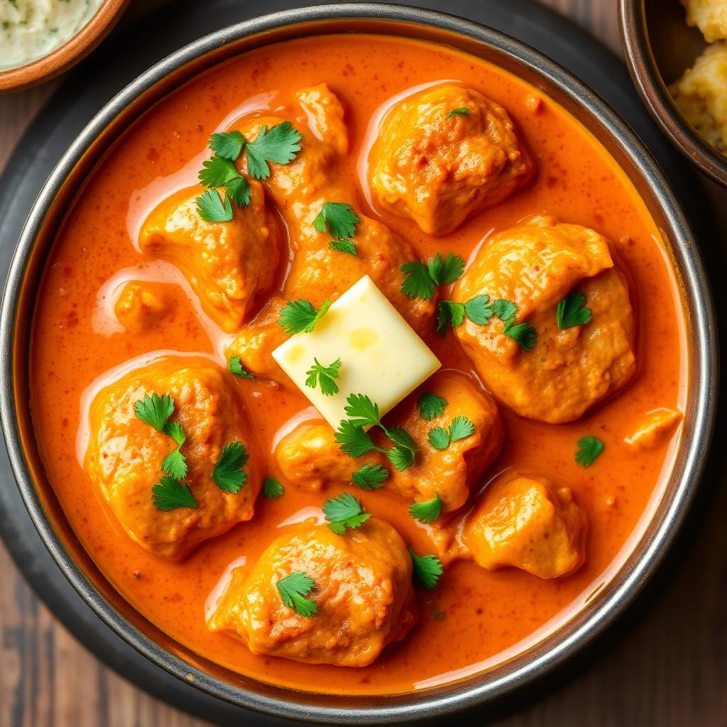 Authentic Butter Chicken at Madhuri Restaurant, Narasapuram
