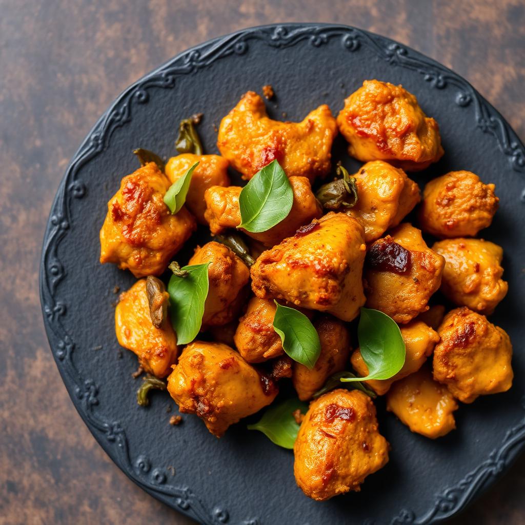 Authentic Chicken Boneless Dry Roast at Madhuri Restaurant, Narasapuram