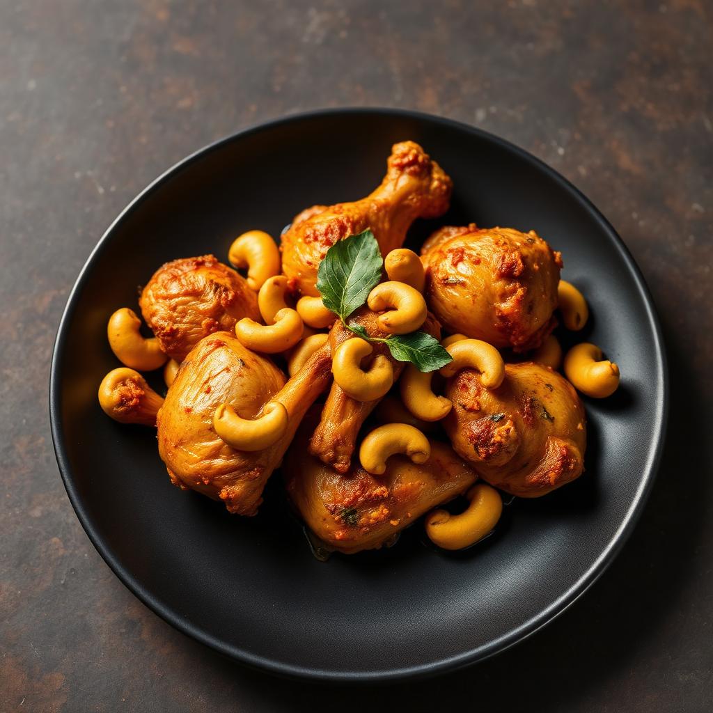 Authentic Chicken Cashewnut Dry (Bone) at Madhuri Restaurant, Narasapuram