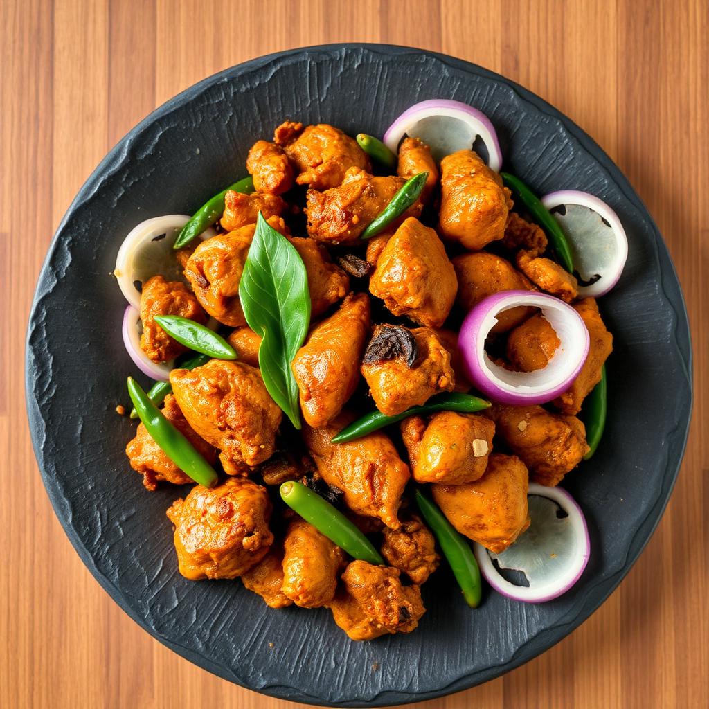 Authentic Chicken Fry Boneless at Madhuri Restaurant, Narasapuram