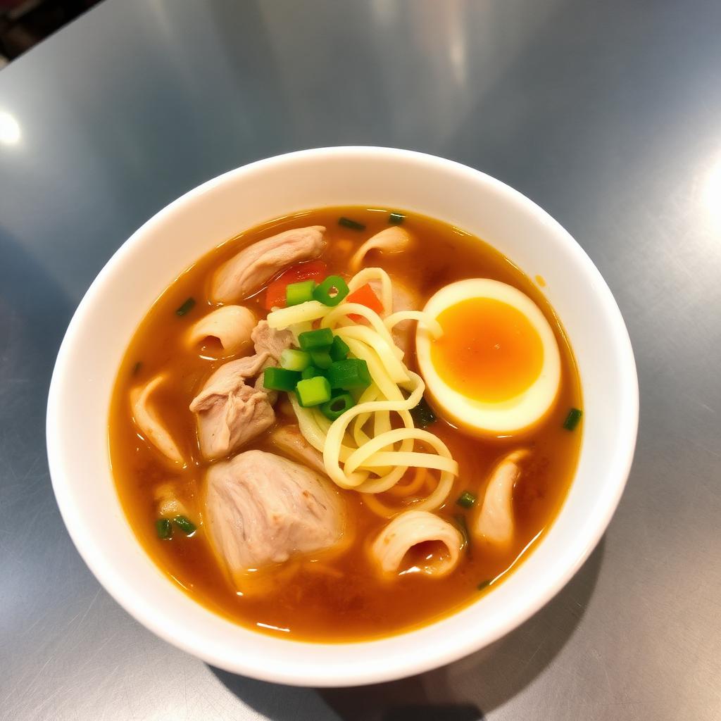 Authentic Chicken Hongkong Soup at Madhuri Restaurant, Narasapuram