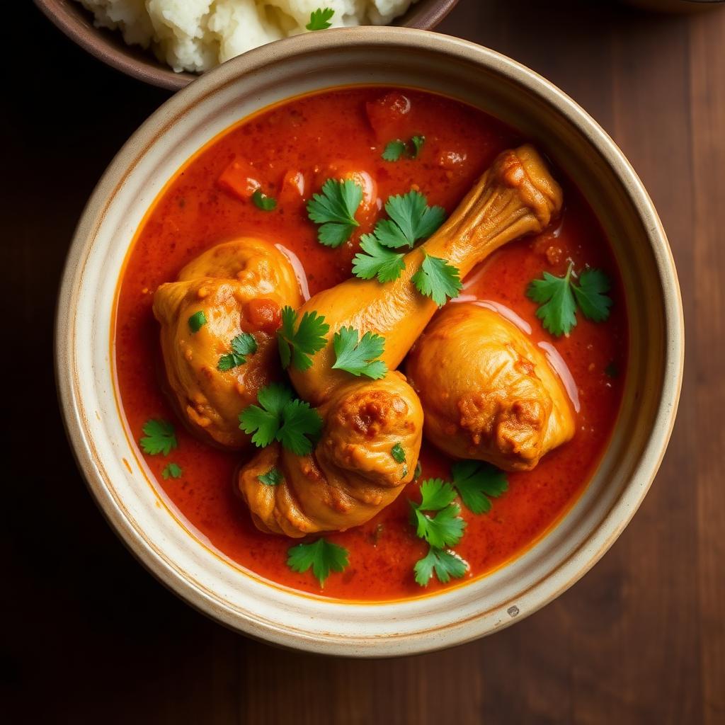 Authentic Chicken Joint Curry at Madhuri Restaurant, Narasapuram
