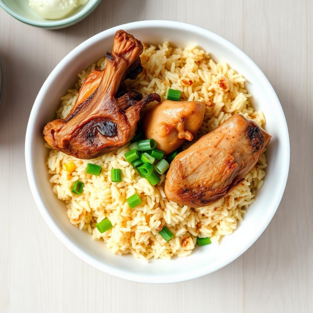 Authentic Chicken Joint Fried Rice at Madhuri Restaurant, Narasapuram