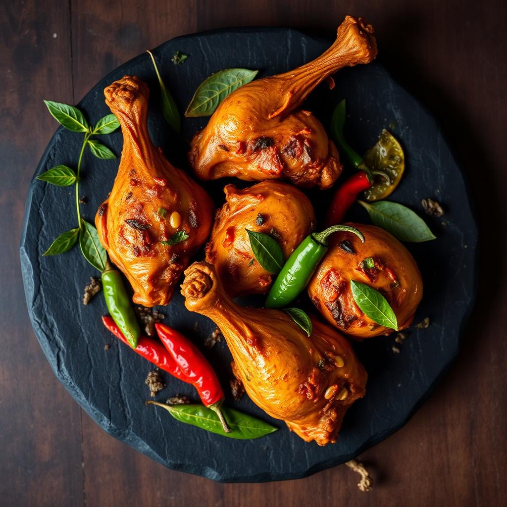 Authentic Chicken Joint Fry at Madhuri Restaurant, Narasapuram