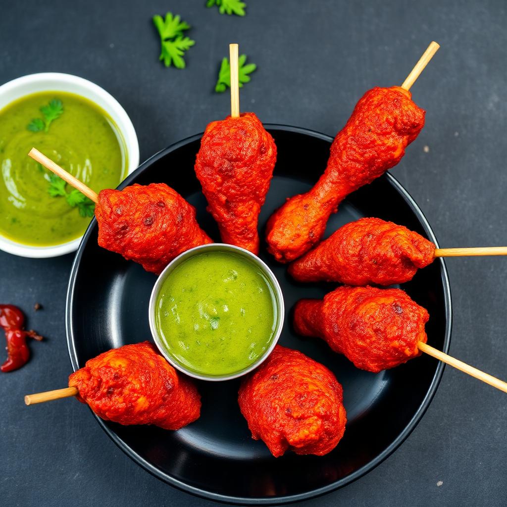 Authentic Chicken Lollypop at Madhuri Restaurant, Narasapuram