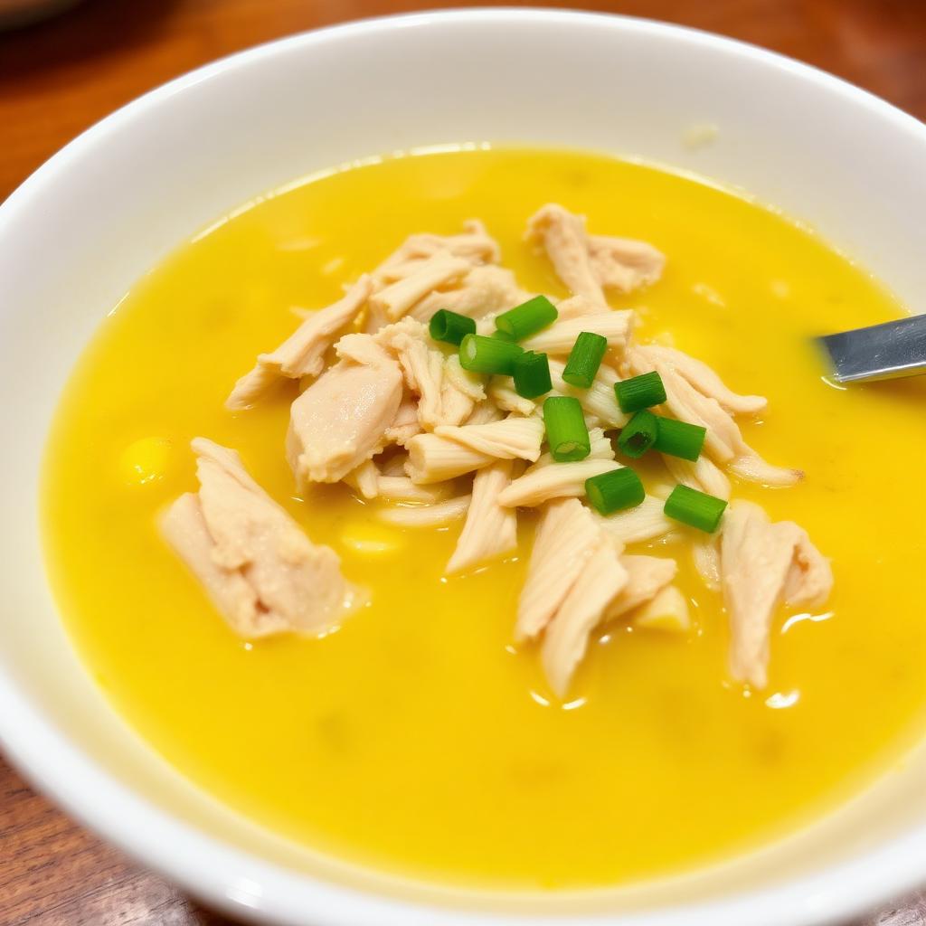 Authentic Chicken Sweet Corn Soup at Madhuri Restaurant, Narasapuram