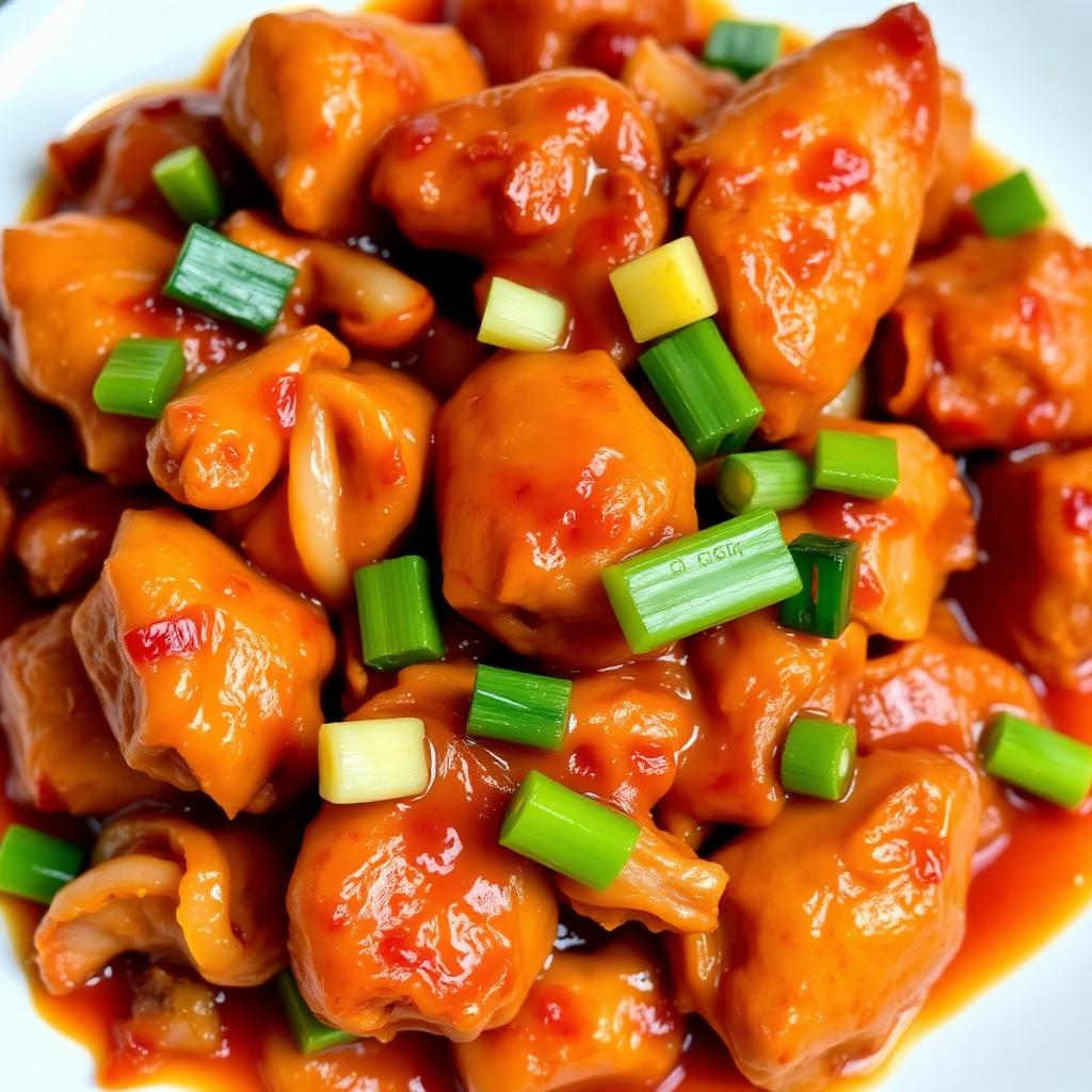 Authentic Chilli Chicken at Madhuri Restaurant, Narasapuram
