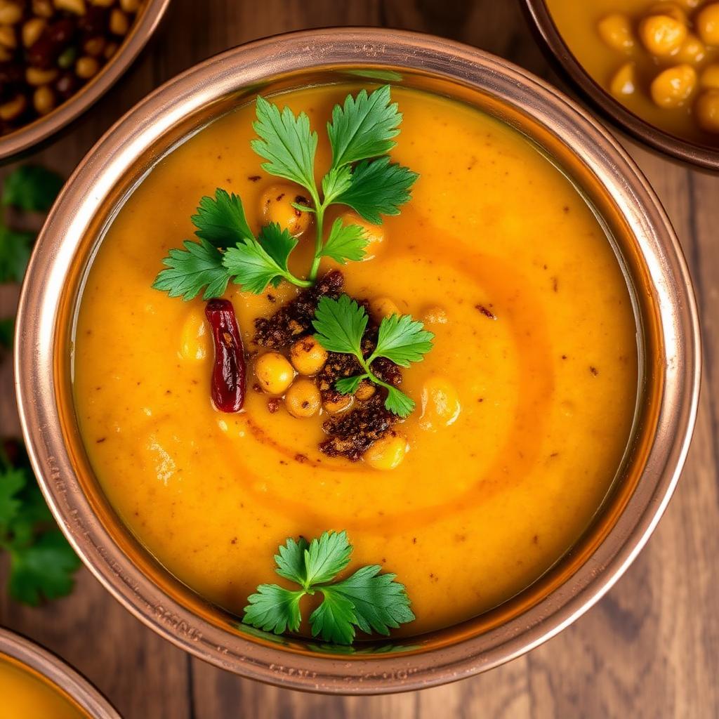 Authentic Dal Tadka at Madhuri Restaurant, Narasapuram