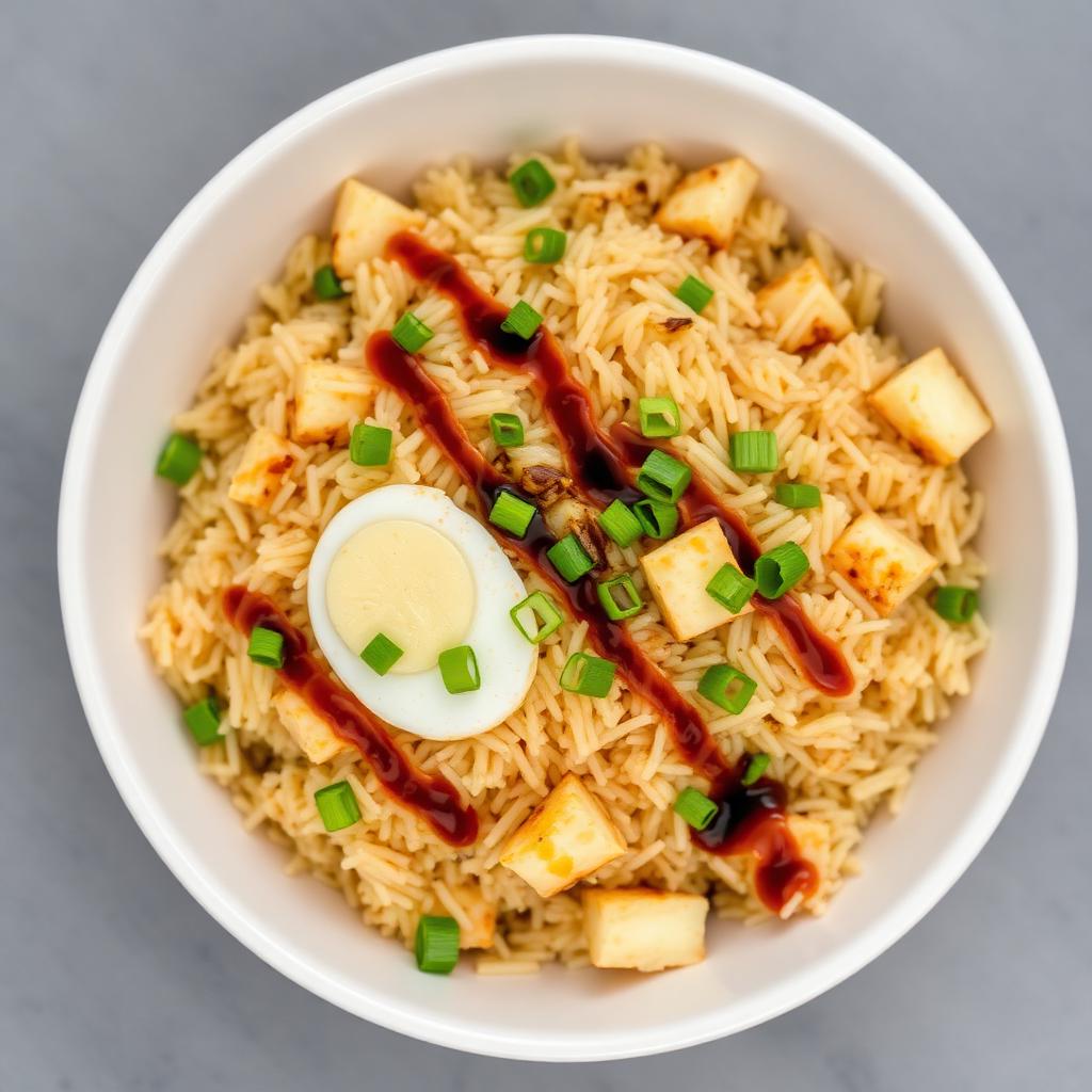 Authentic Egg Fried Rice at Madhuri Restaurant, Narasapuram