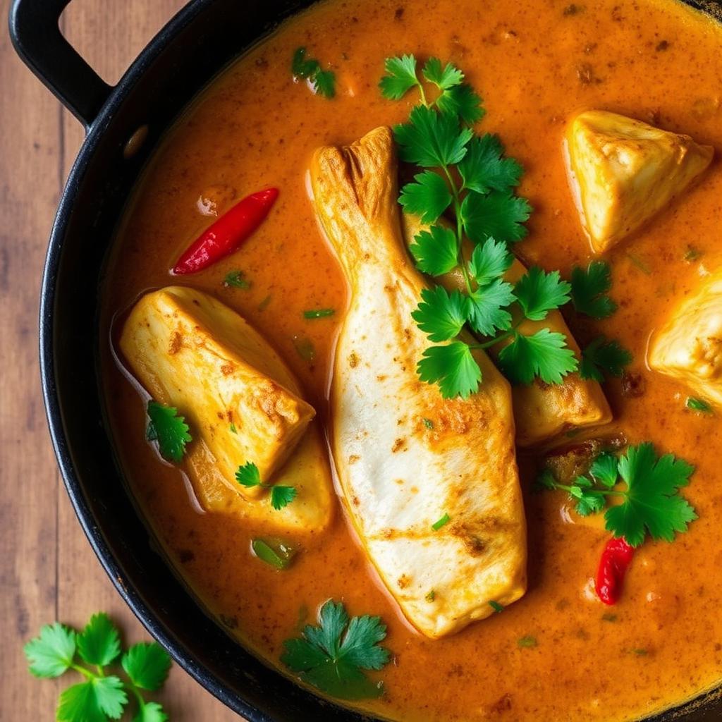 Authentic Fish Curry at Madhuri Restaurant, Narasapuram