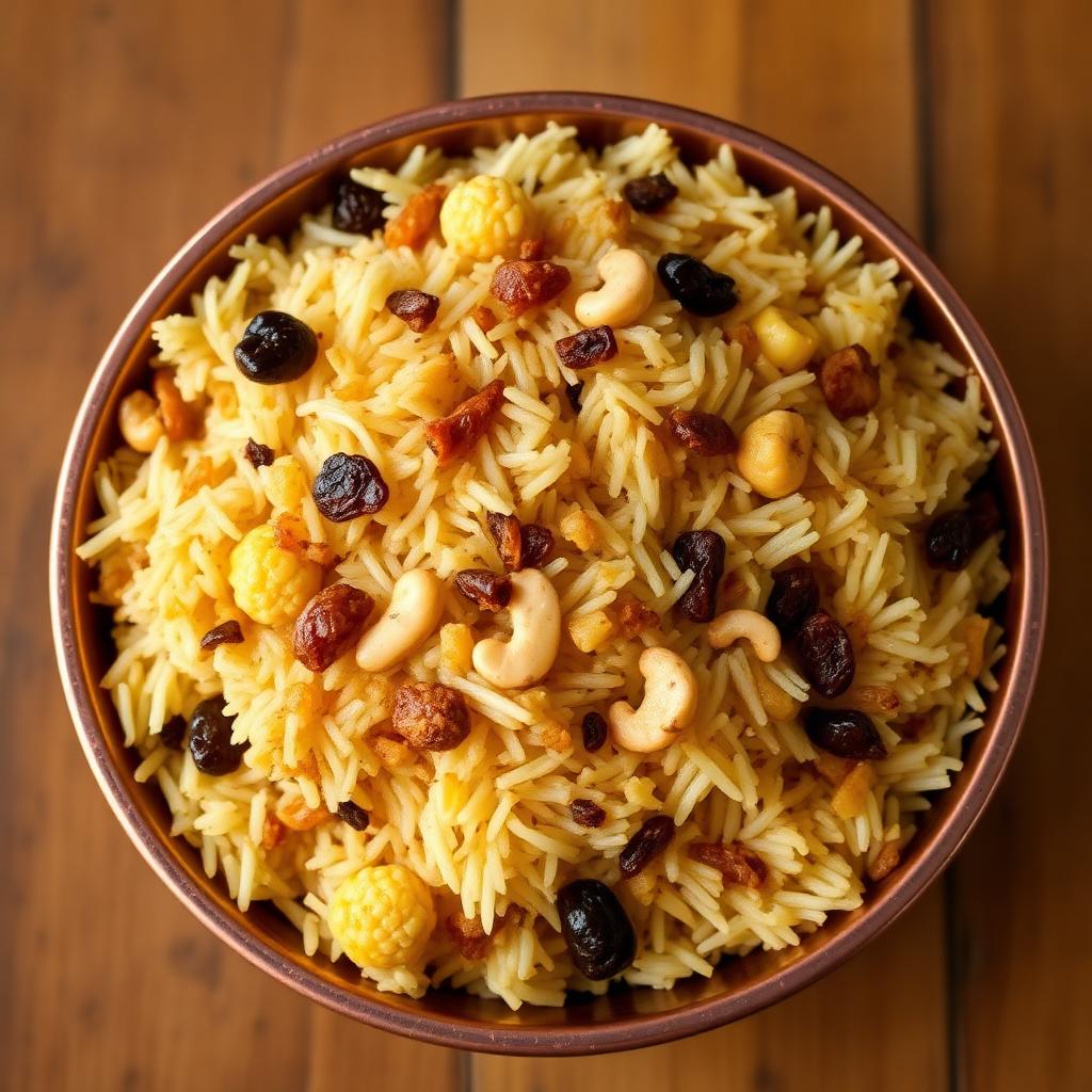 Authentic Ghee Rice at Madhuri Restaurant, Narasapuram