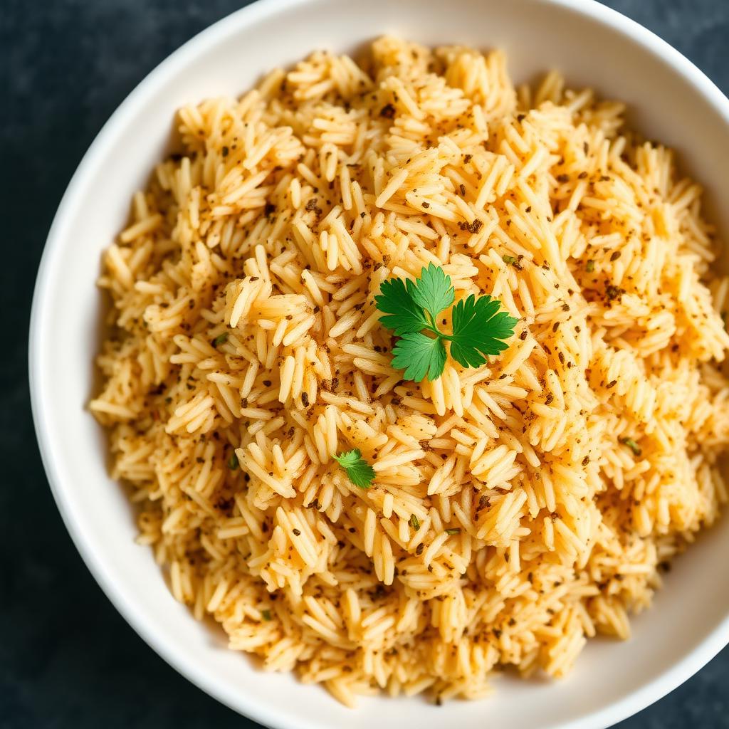 Authentic Jeera Fried Rice at Madhuri Restaurant, Narasapuram