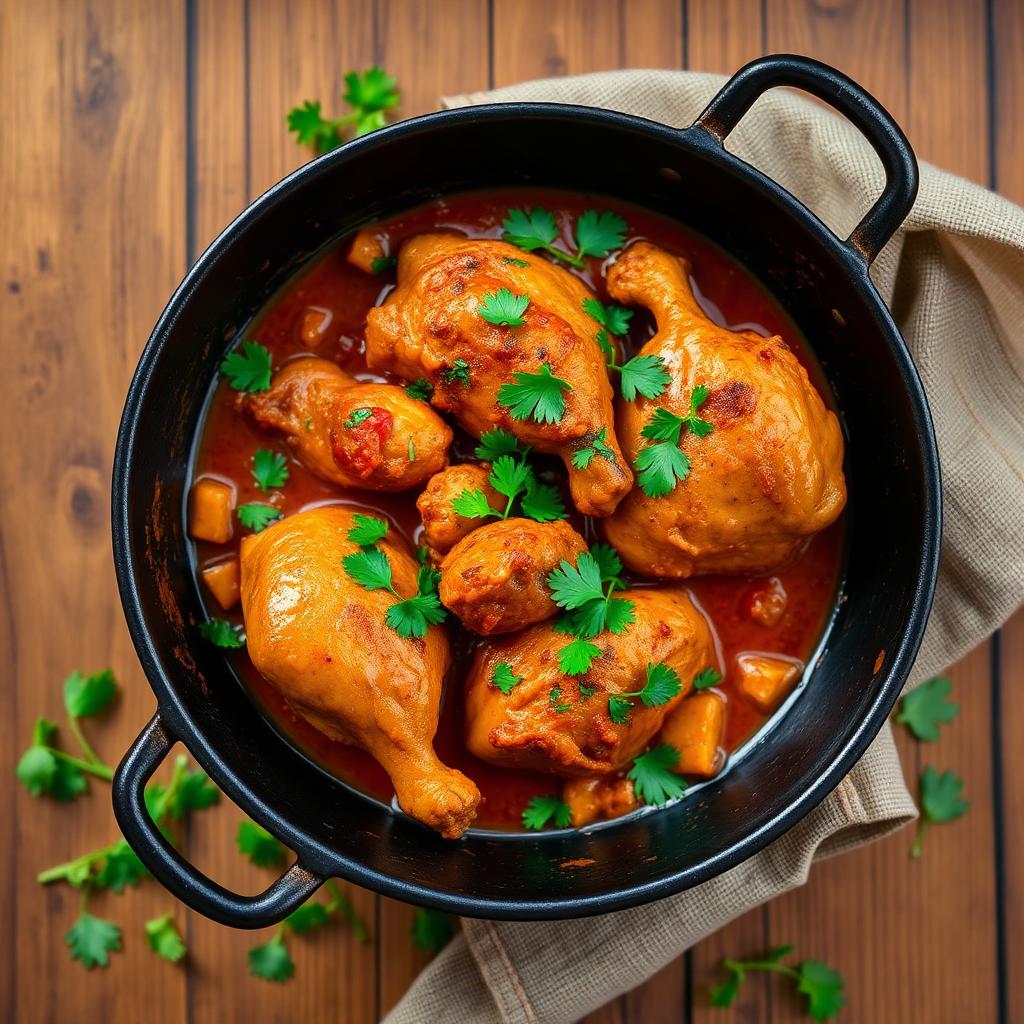 Authentic Kadai Chicken at Madhuri Restaurant, Narasapuram