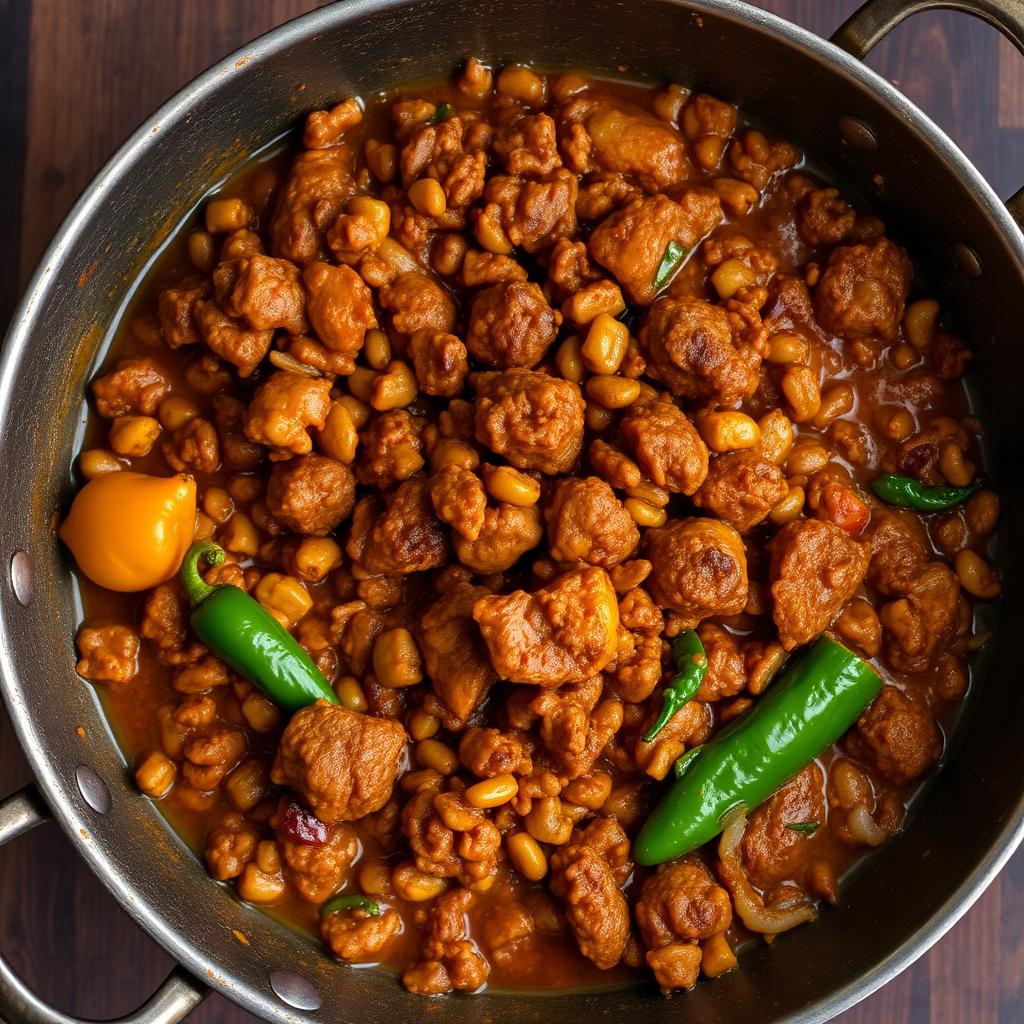 Authentic Keema Masala at Madhuri Restaurant, Narasapuram