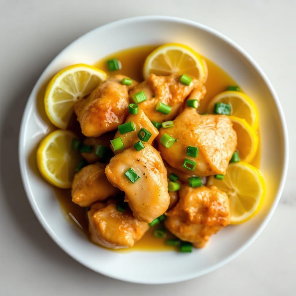 Authentic Lemon Chicken at Madhuri Restaurant, Narasapuram