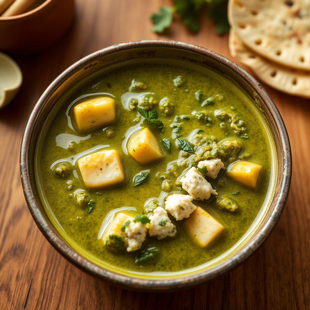 Authentic Methi Chaman at Madhuri Restaurant, Narasapuram
