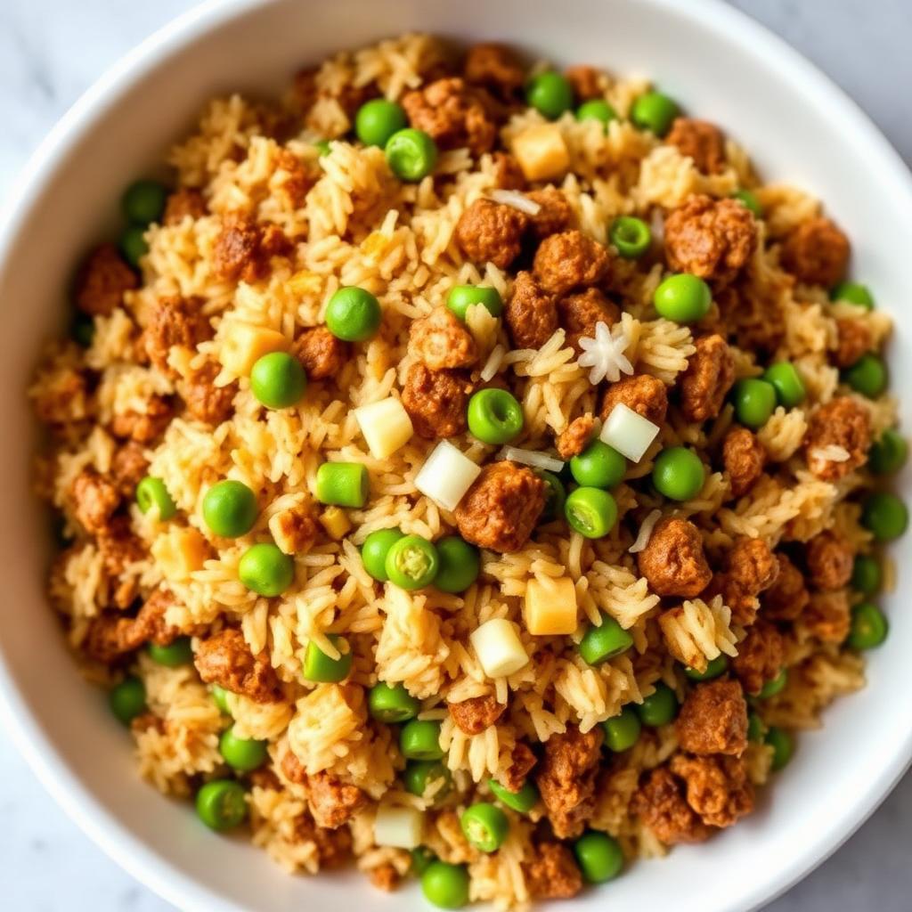 Authentic Mutton Keema Fried Rice at Madhuri Restaurant, Narasapuram