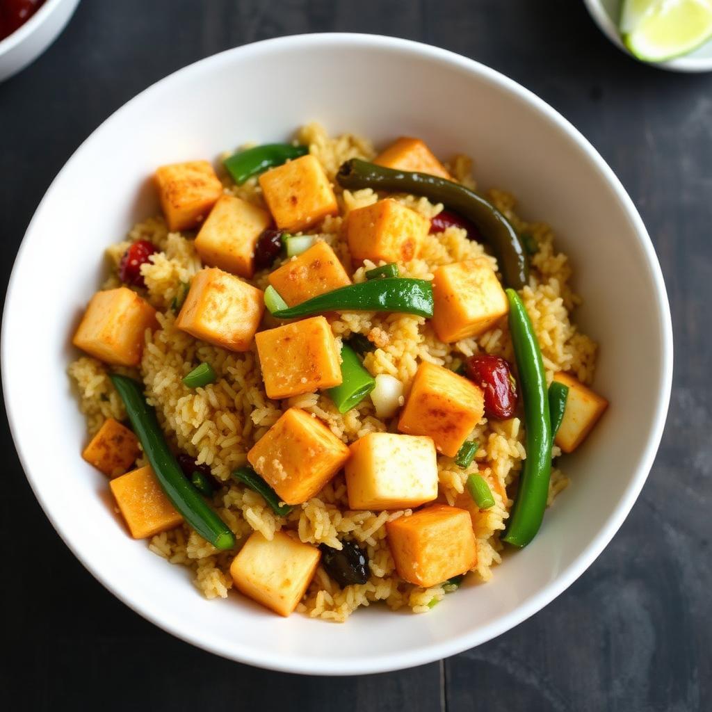 Authentic Paneer Fried Rice at Madhuri Restaurant, Narasapuram