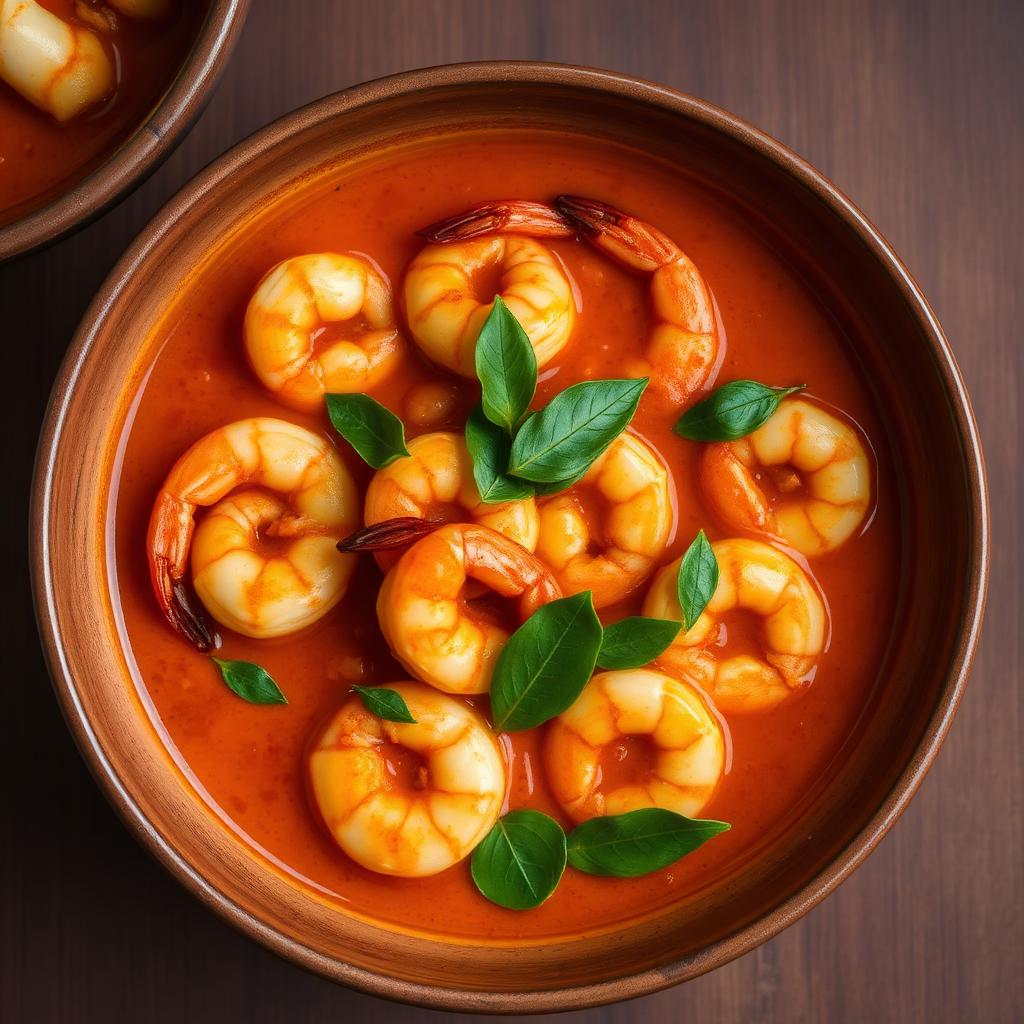 Authentic Prawns Curry at Madhuri Restaurant, Narasapuram