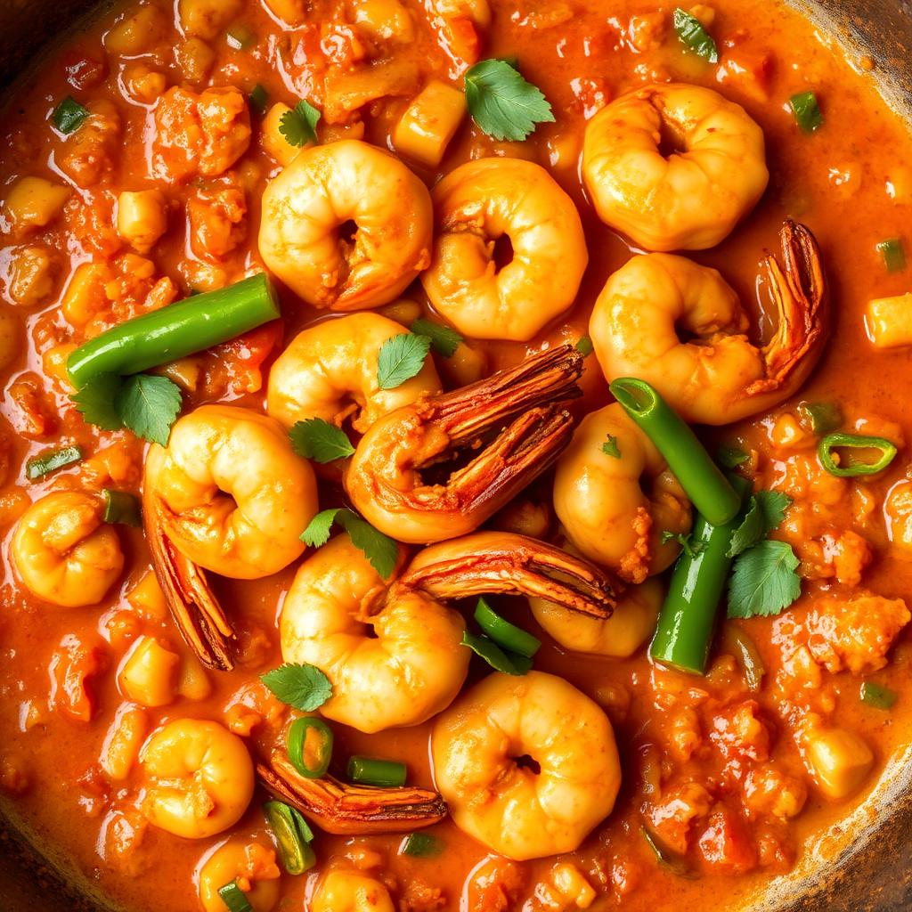 Authentic Prawns Masala at Madhuri Restaurant, Narasapuram