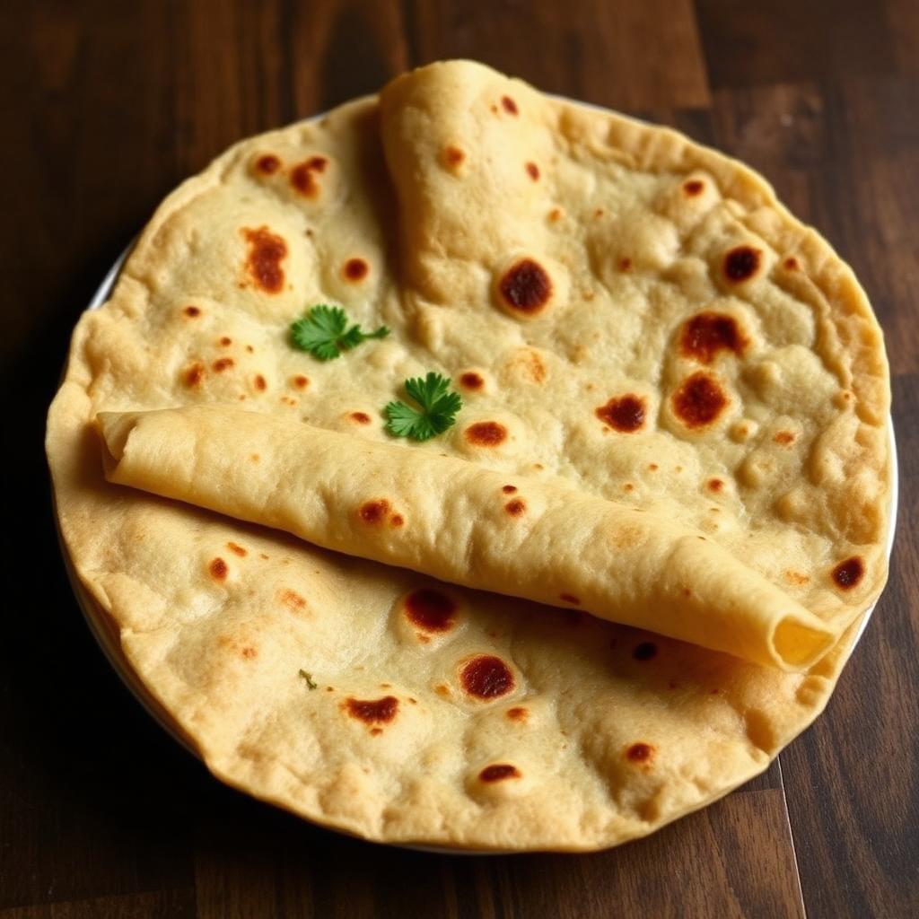 Authentic Rumali Roti at Madhuri Restaurant, Narasapuram