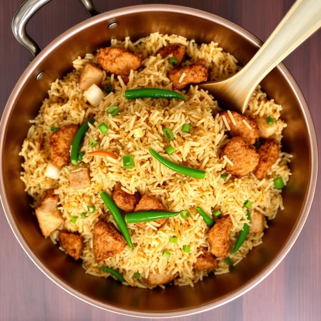 Authentic Spl Chicken Fried Biryani at Madhuri Restaurant, Narasapuram