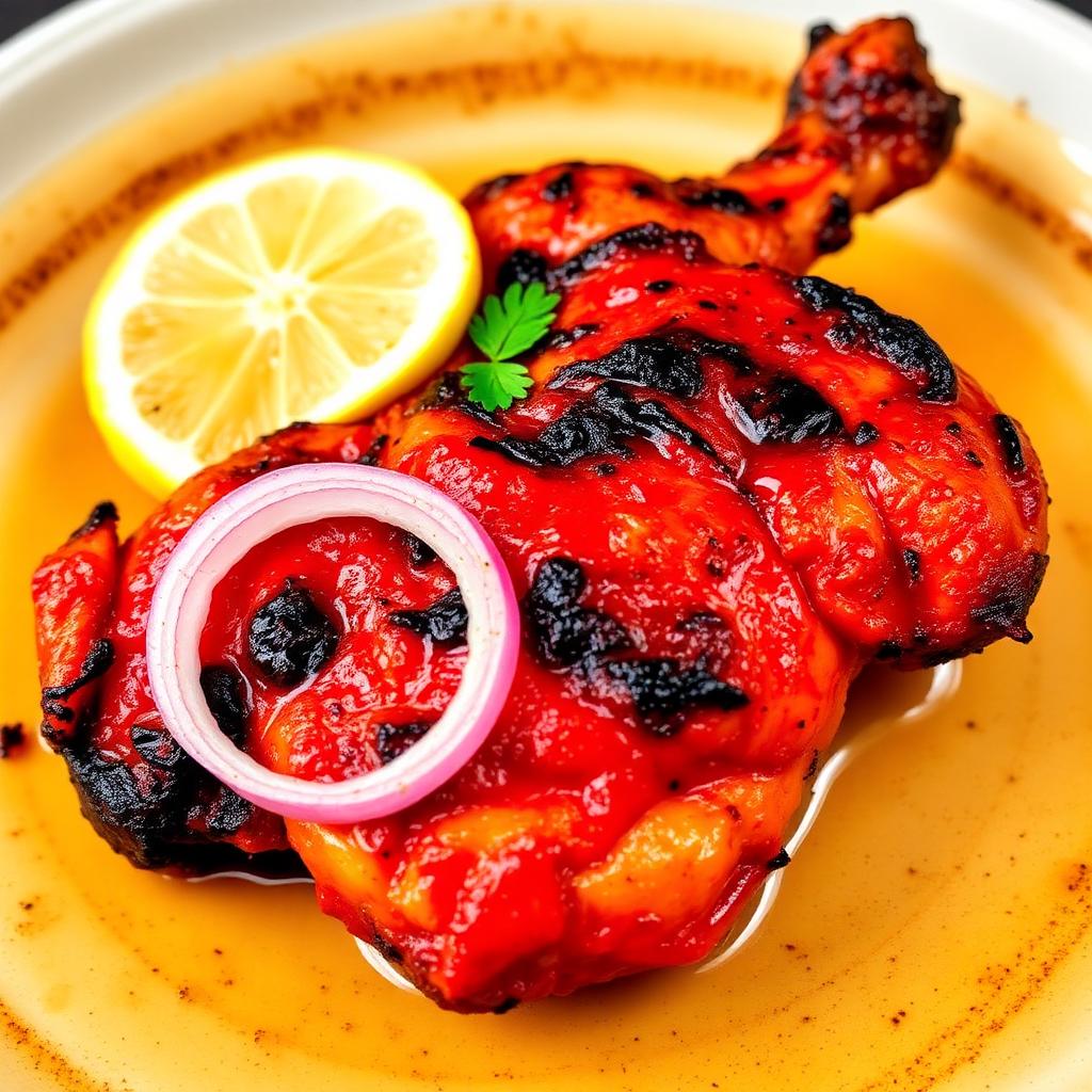 Authentic Tandoori Chicken Half at Madhuri Restaurant, Narasapuram