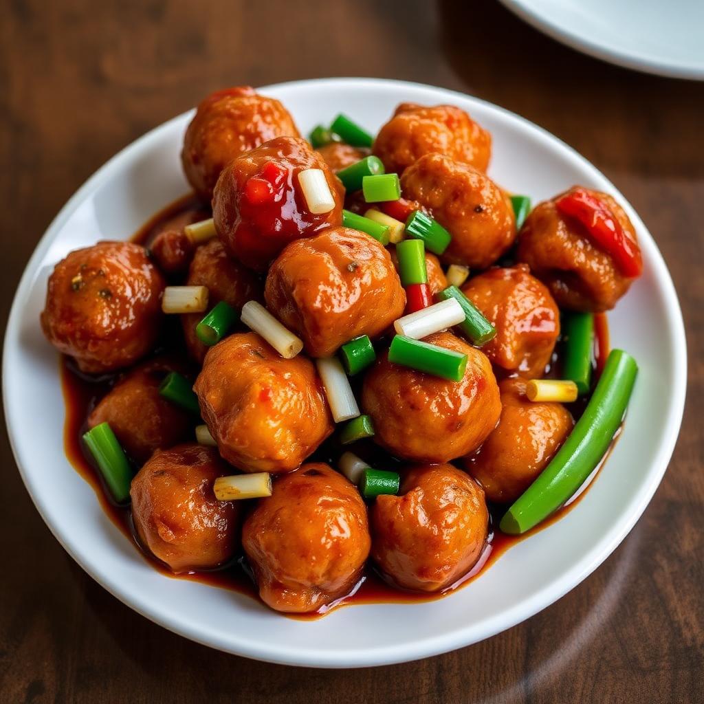 Authentic Veg Manchurian at Madhuri Restaurant, Narasapuram