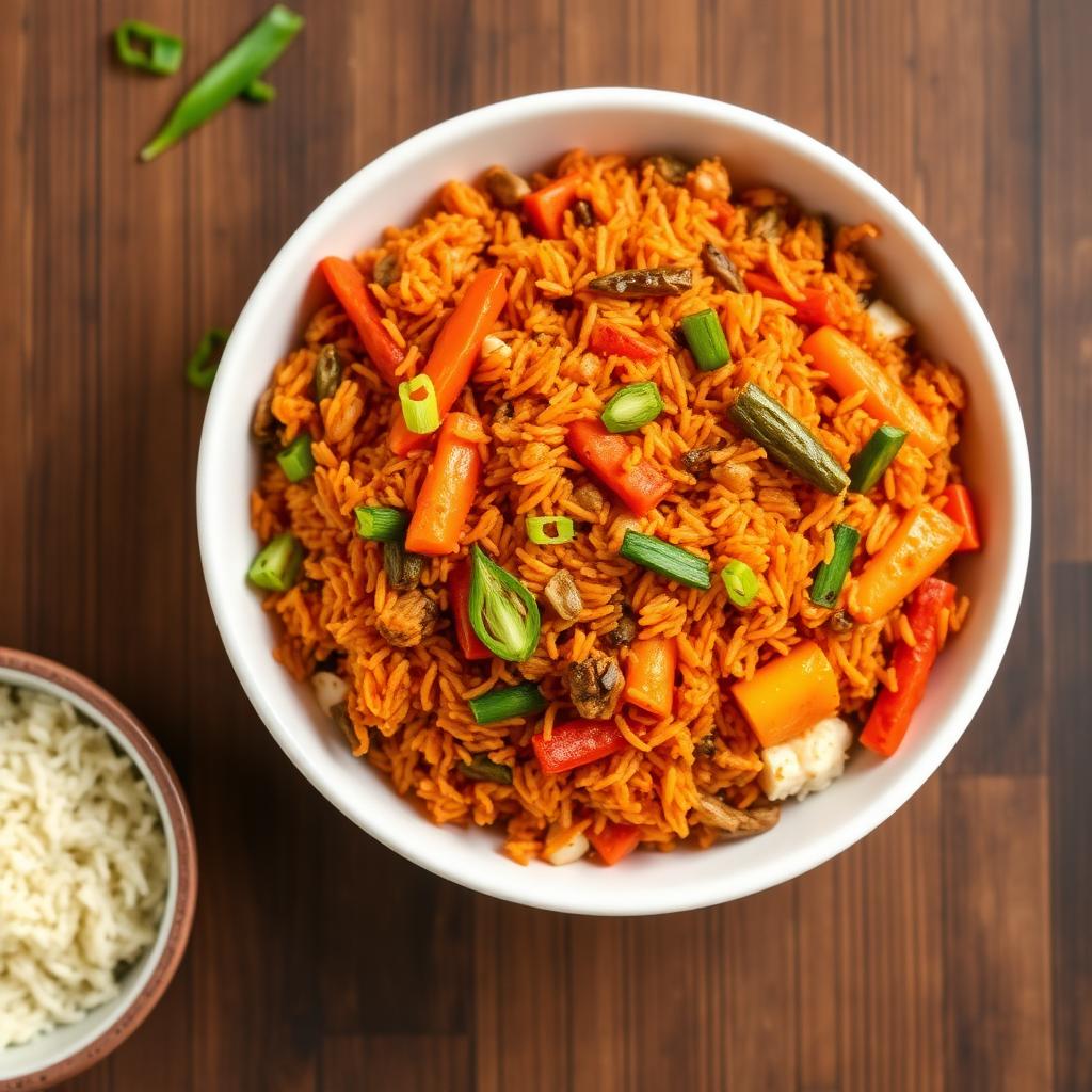 Authentic Veg Sezwan Fried Rice at Madhuri Restaurant, Narasapuram