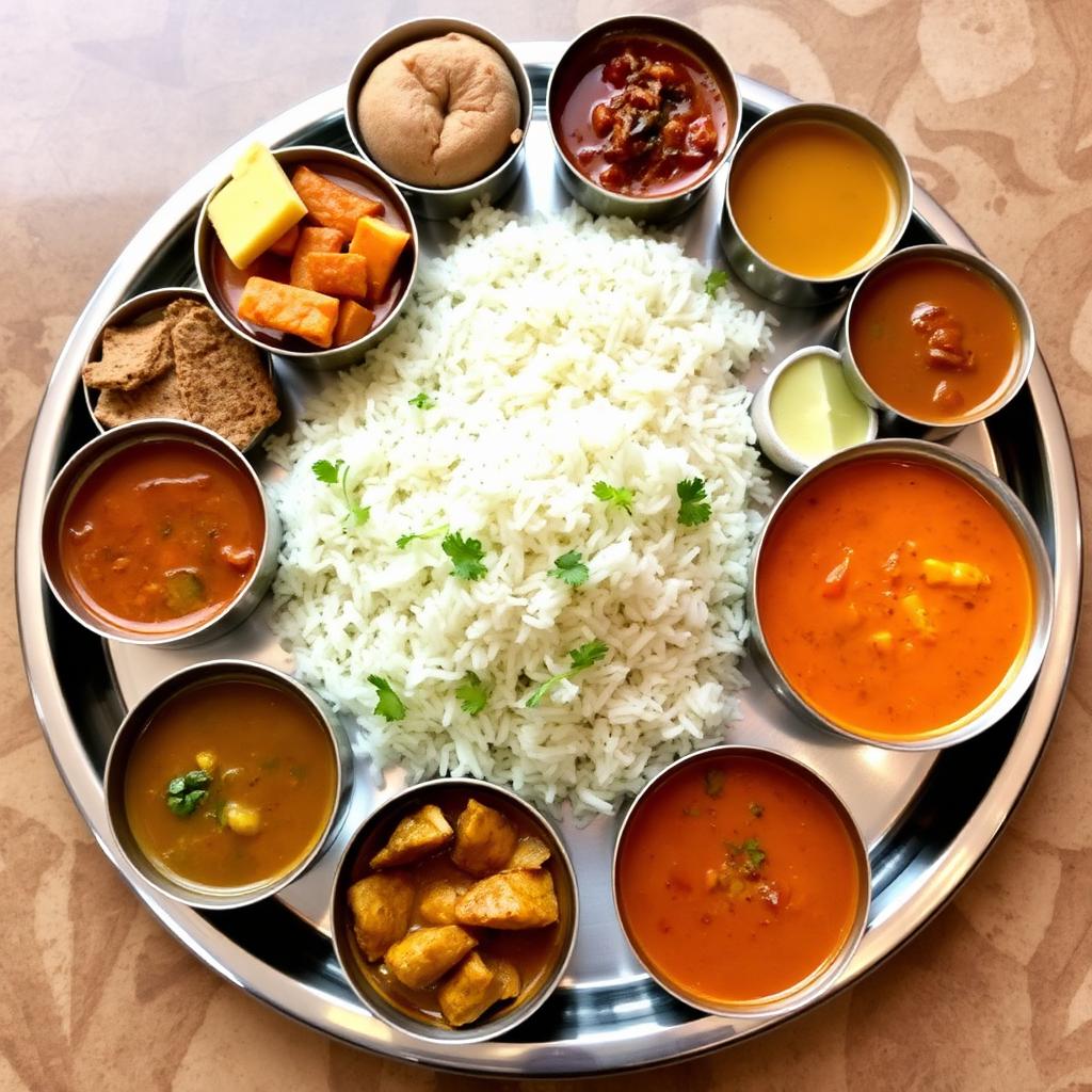 Authentic Veg Spl Meals at Madhuri Restaurant, Narasapuram